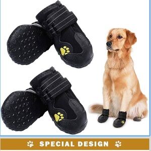 Black Dog Boots with Paw Print NWT 🐾